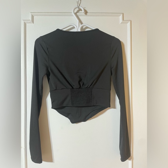 Long sleeve corset top - Picture 2 of 4